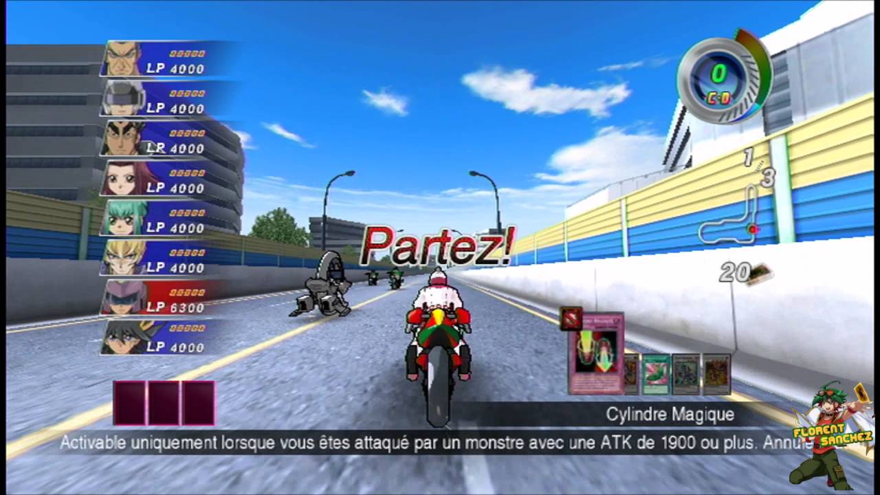 Yugioh Wheelie Breakers Gameplay All Track
