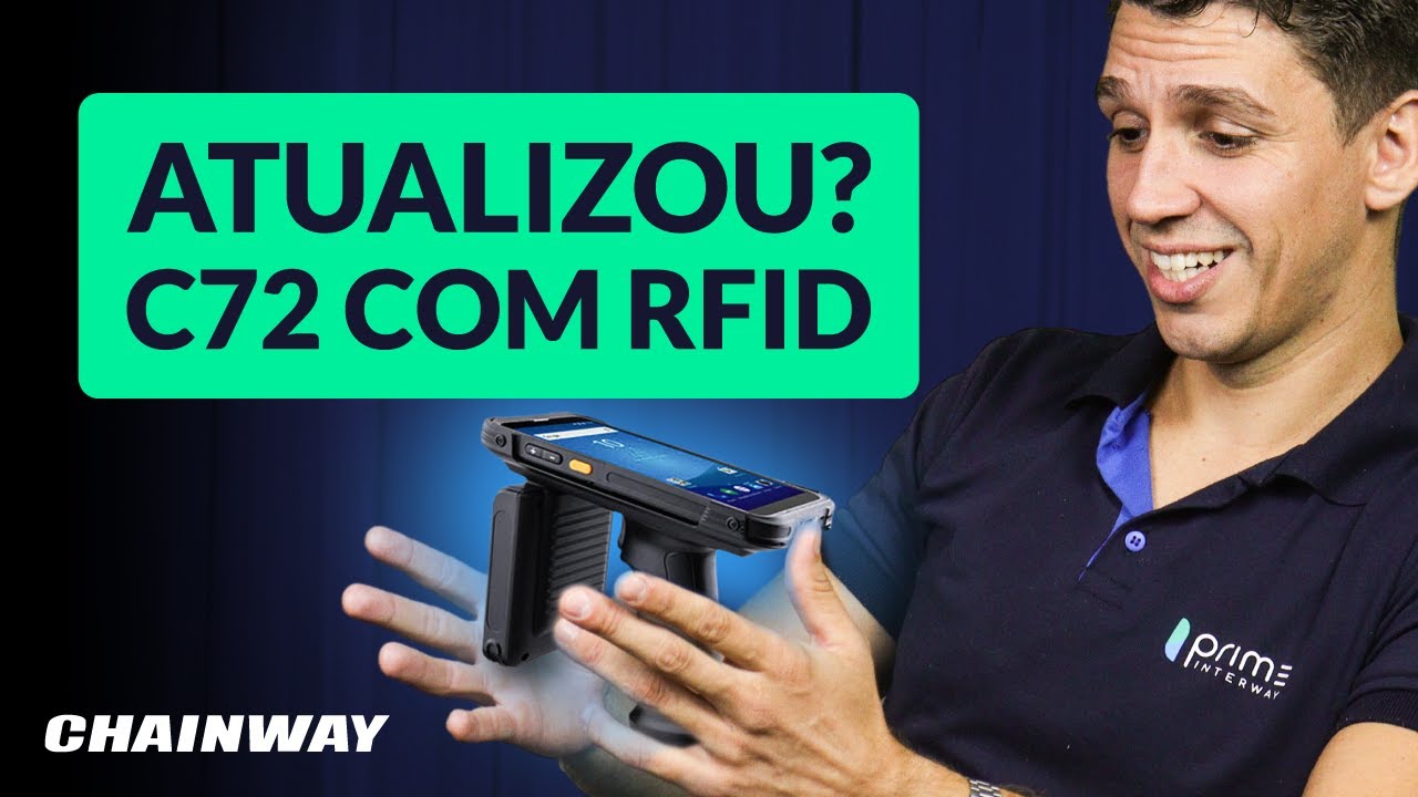 UNBOXING #09 | COLETOR DE DADOS RFID C72 da Chainway