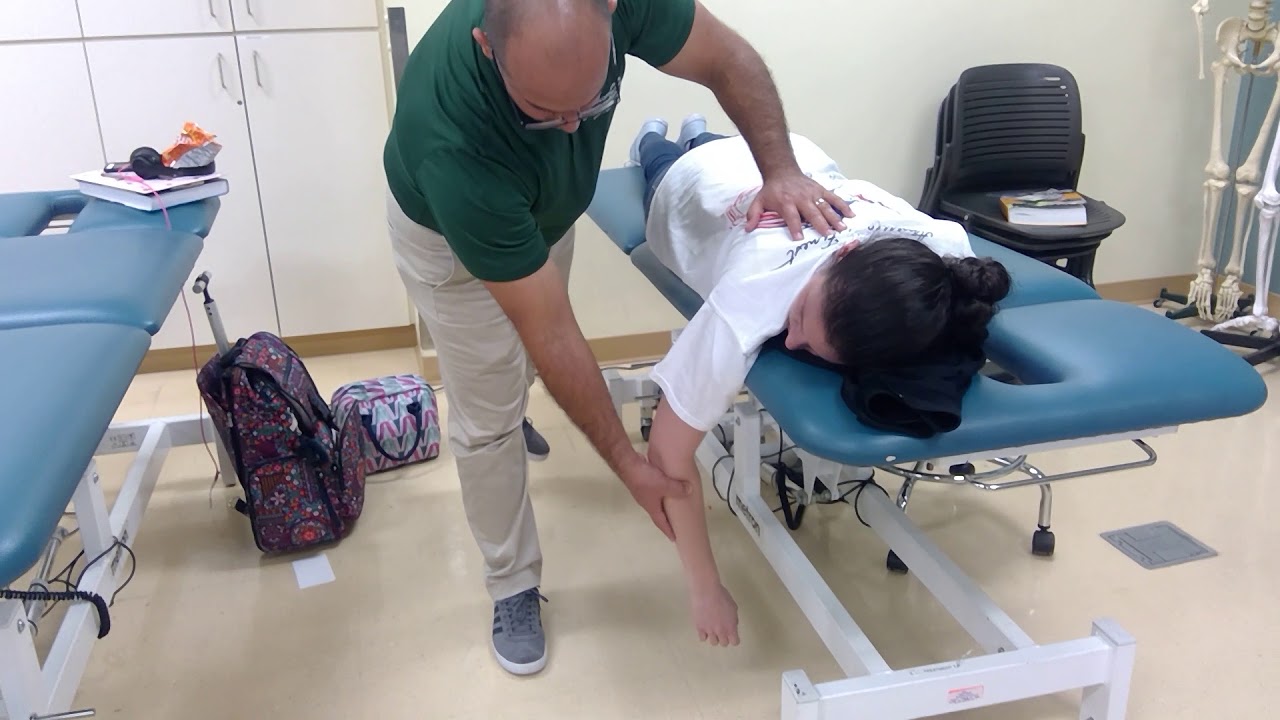 Shoulder horizontal abduction mmt