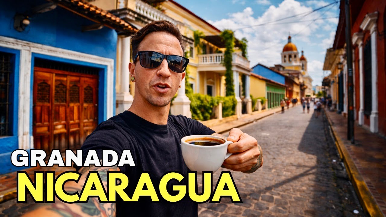 GRANADA NICARAGUA TRAVEL VLOG | AMAZING HOTEL & COFFEE TO START THE DAY! #nicaragua #nicaraguatravel