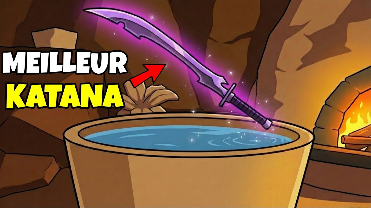 J'ai obtenu le NOUVEAU MEILLEUR KATANA de The Forge (Roblox)