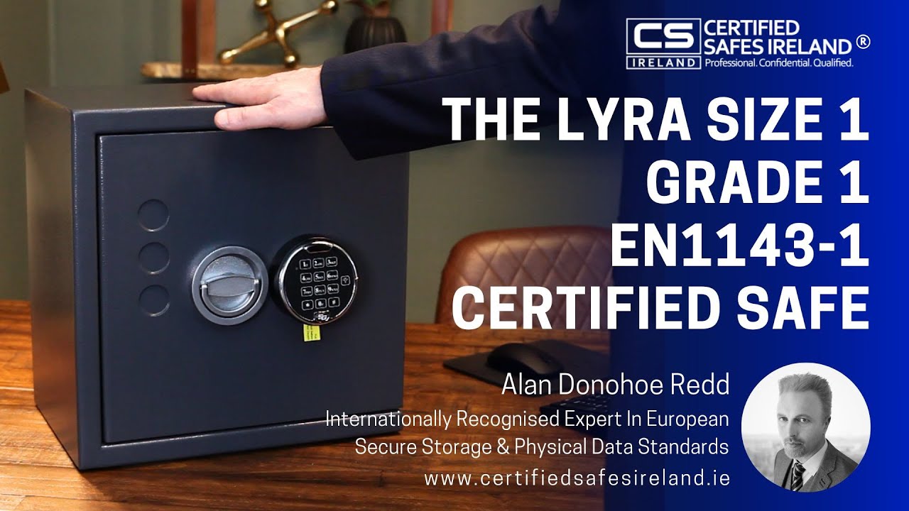 Format Tresorbau Lyra - Size 1 Grade 1 ECB-S Certified Safe