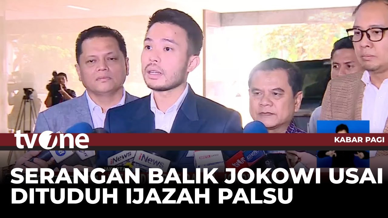 Ijazah Disebut Palsu, Jokowi Melawan | Kabar Pagi tvOne