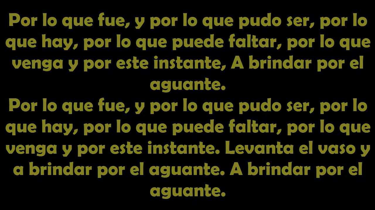 Calle 13 - El Aguante (con Letra) - MultiViral 2014