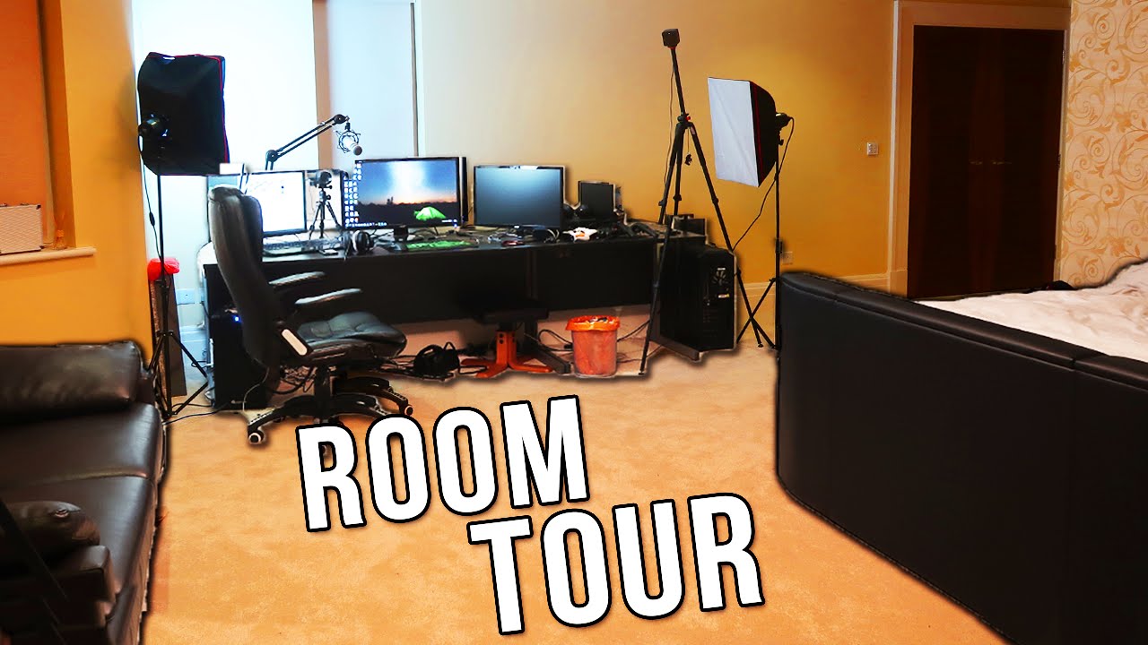 VIKKSTAR ROOM TOUR / GAMING SETUP VIDEO + GIVEAWAY