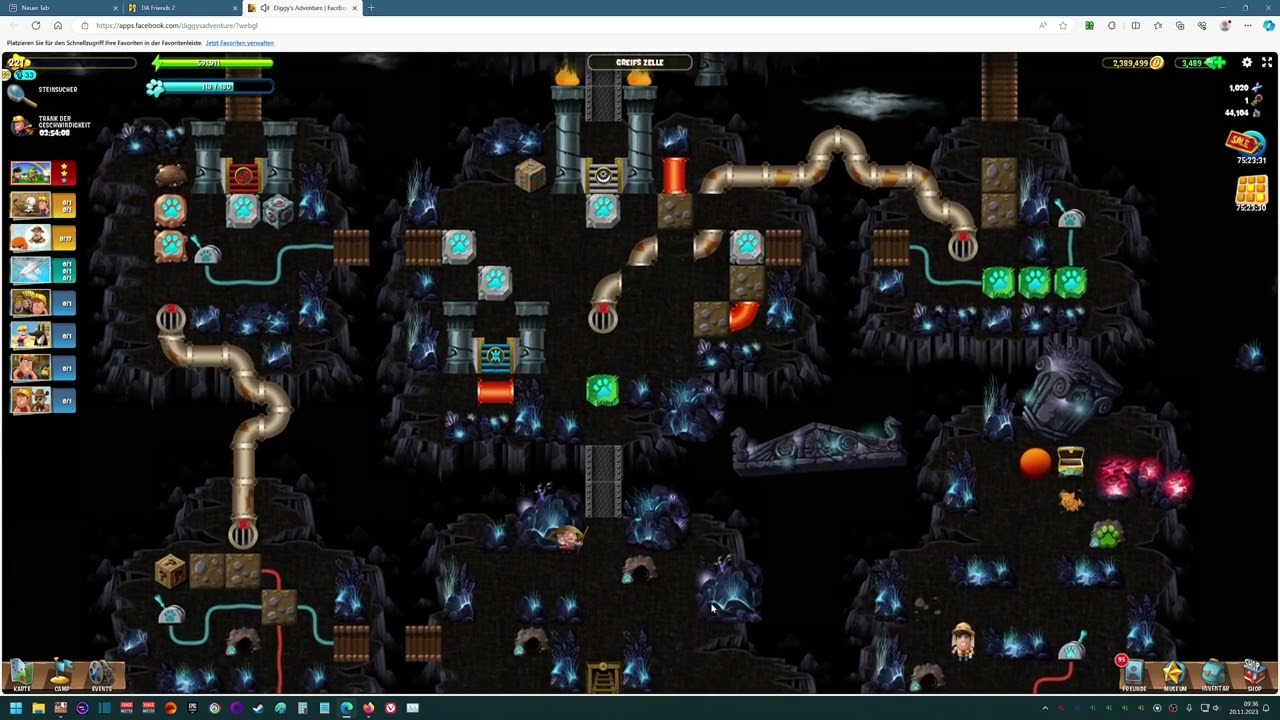 DIGGY'S ADVENTURE: PETS (HAUSTIERE): CHAPTER 1 - GRYPHON'S CELL