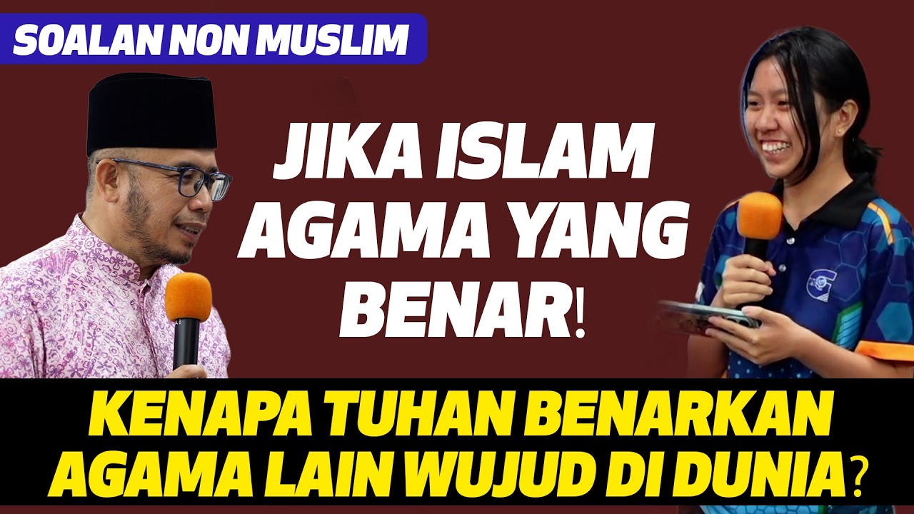 Prof Dato Dr MAZA - Jika Islam Agama Yang Benar! Kenapa Tuhan benarkan Agama lain Wujud Di Dunia?