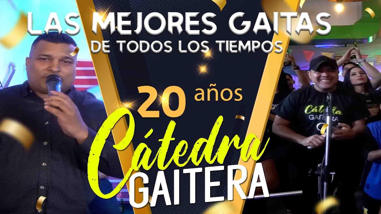 COVER DE GAITAS / LAS MEJORES GAITAS CATEDRA GAITERA CELEBRA 20 ANIVERSARIO