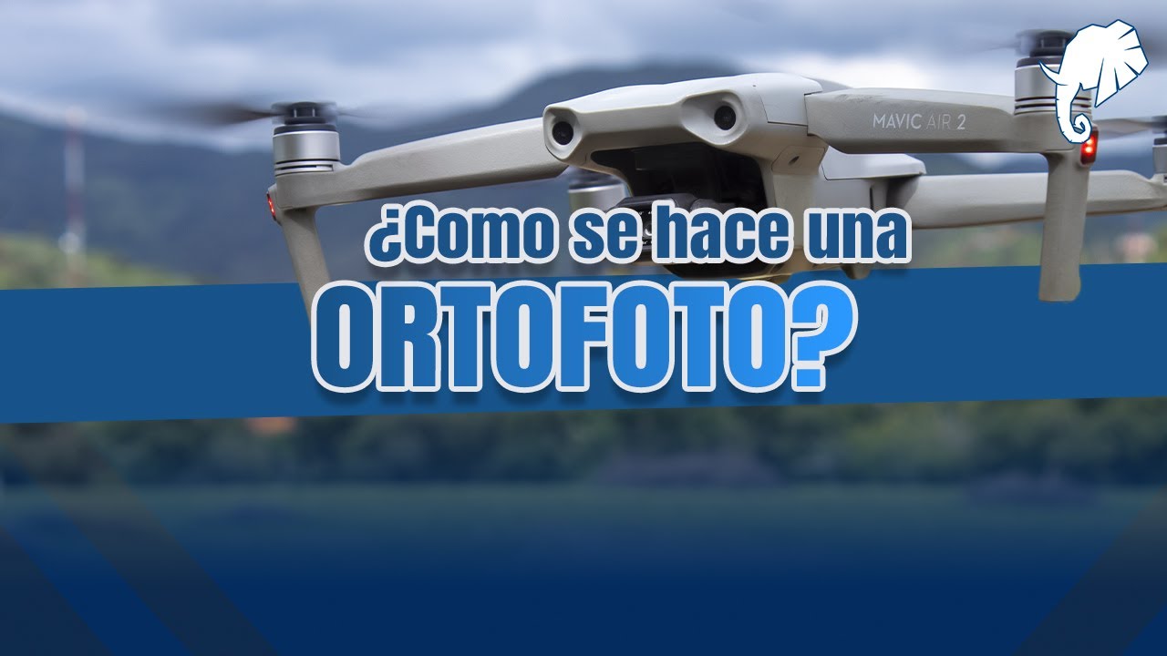 &iquest;Como se hace una ORTOFOTO? #dron