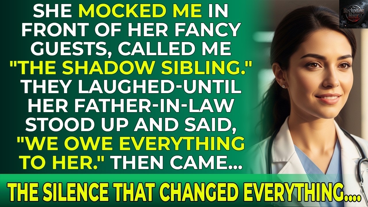 My Sister Mocked Me In Front Of Everyone — Then The Groom’s Father Stood And Said, “You Saved Us”