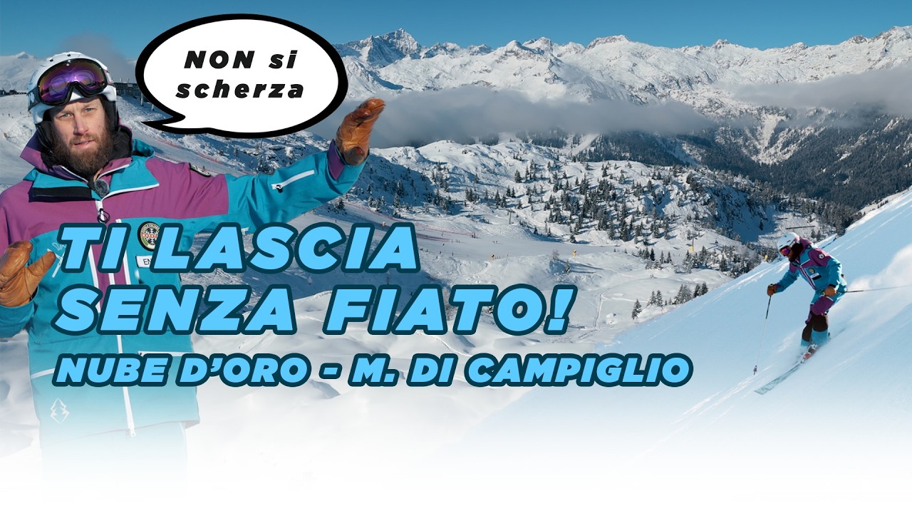 A Madonna di Campiglio sulla Nube d’Oro: la discesa che ti mette alla prova