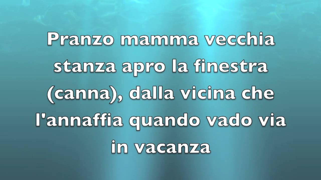 J-AX feat. IL CILE - MARIA SALVADOR TESTO