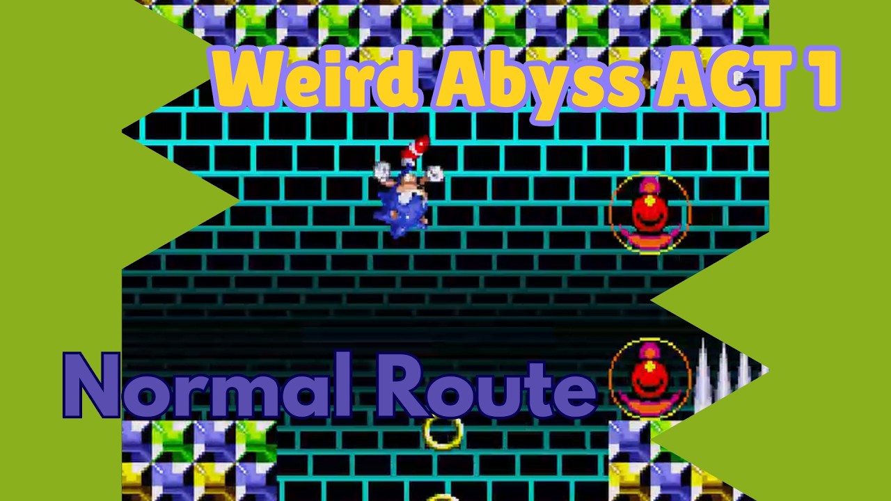Weird Abyss Act 1 - Normal Route (Classic Sonic Simulator)