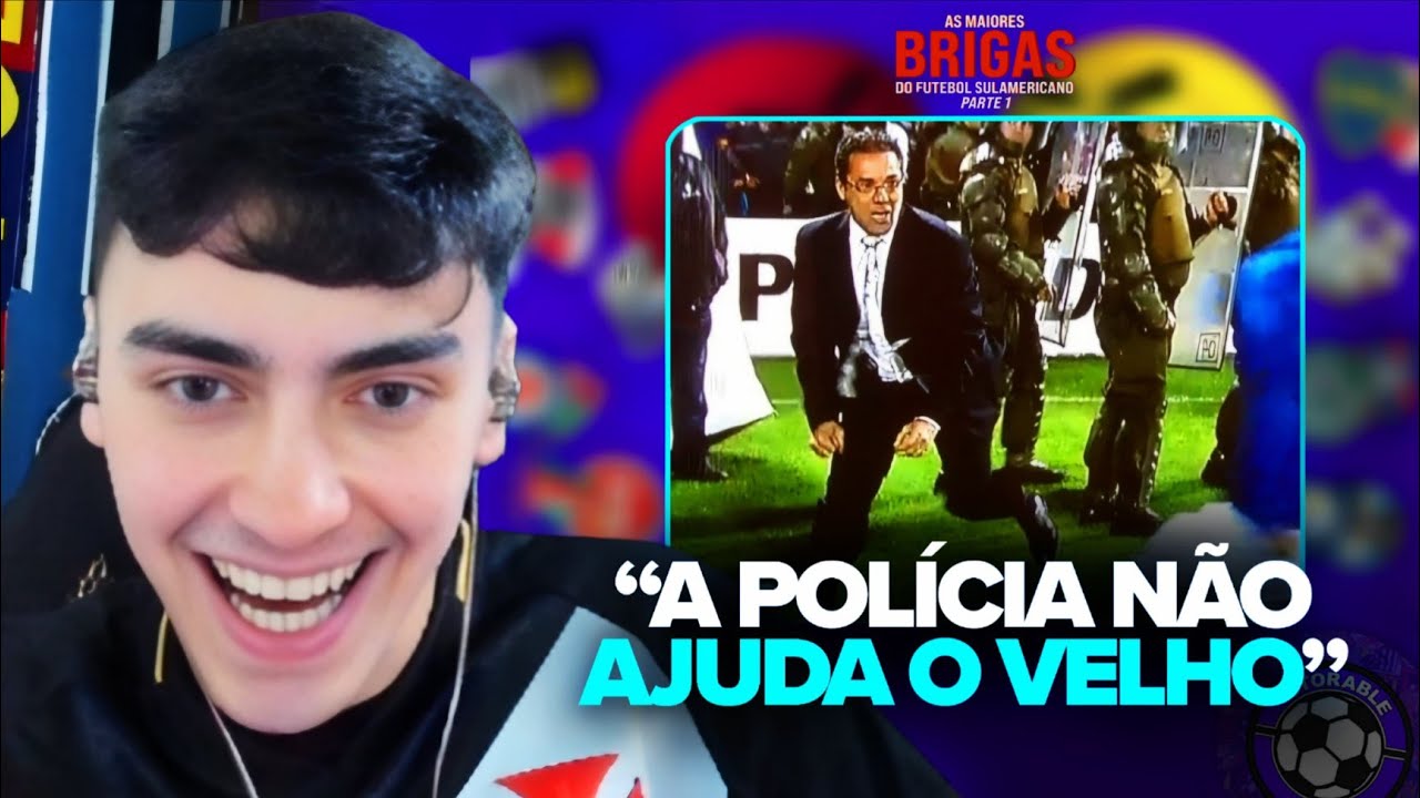 CHORUME REAGE AS MAIORES BRIGAS DO FUTEBOL SUL AMERICANO - PARTE 1 (STORABLE)