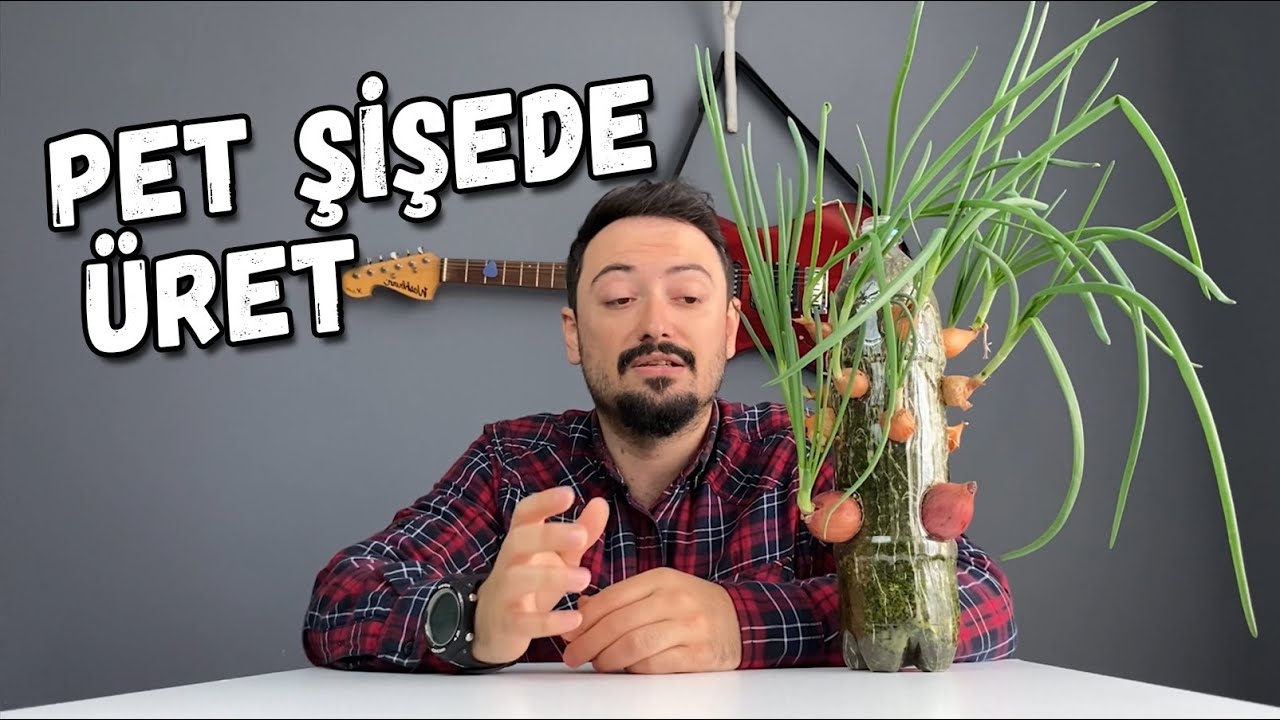 Pet Şişede Yeşil Soğan Ek | Pratik ve Kolay