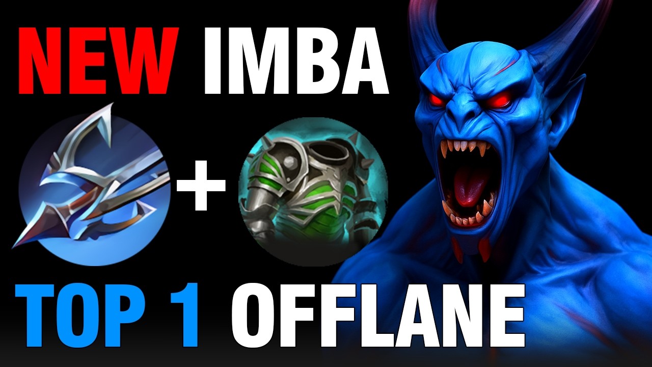 NIGHT STALKER OFFLANE NEW META 7.41a  Harpoon + Assault Cuirass BUILD | Immortal