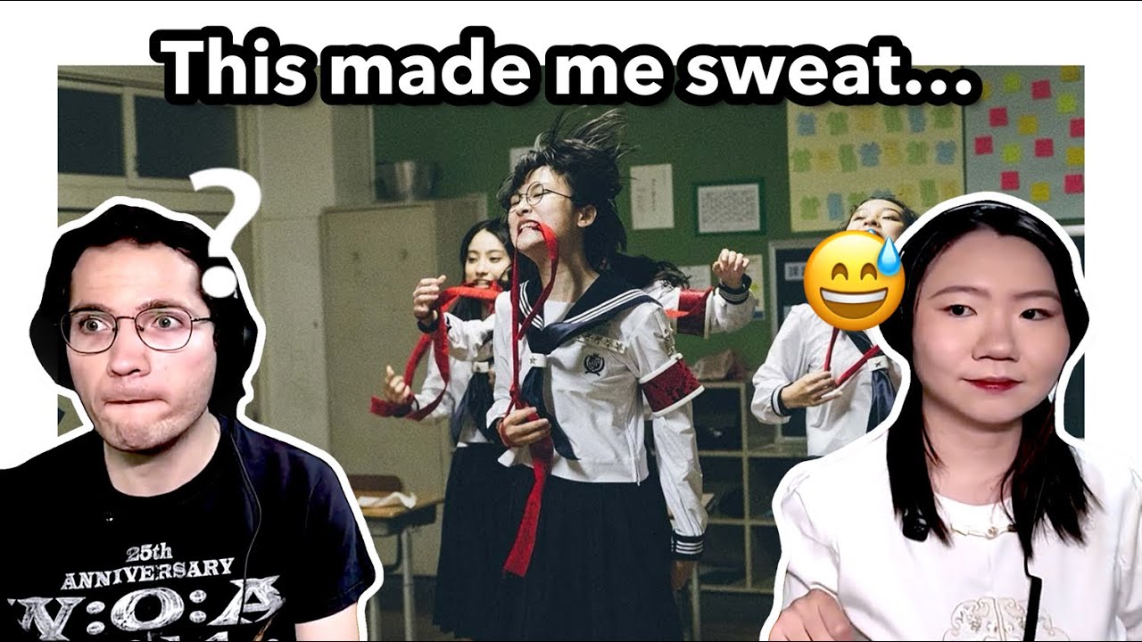 German Boyfriend Reacts to Japanese School Exam?! | Atarashii Gakko 