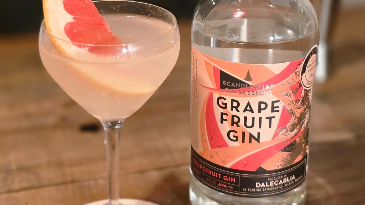 Breakfast Martini on Grapefruit gin from Sahlins Brygghus 