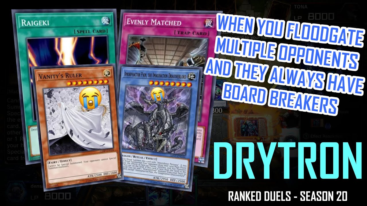 Drytron - Ranked Duels - Season 20 (Part 1) [YU-GI-OH! MASTER DUEL]