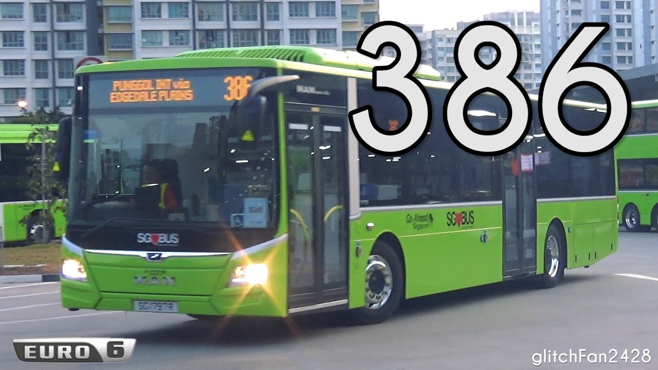 [G-AS] Debut - SG1797R on Service 386 - MAN NL323F A22 Euro 6 Gemilang