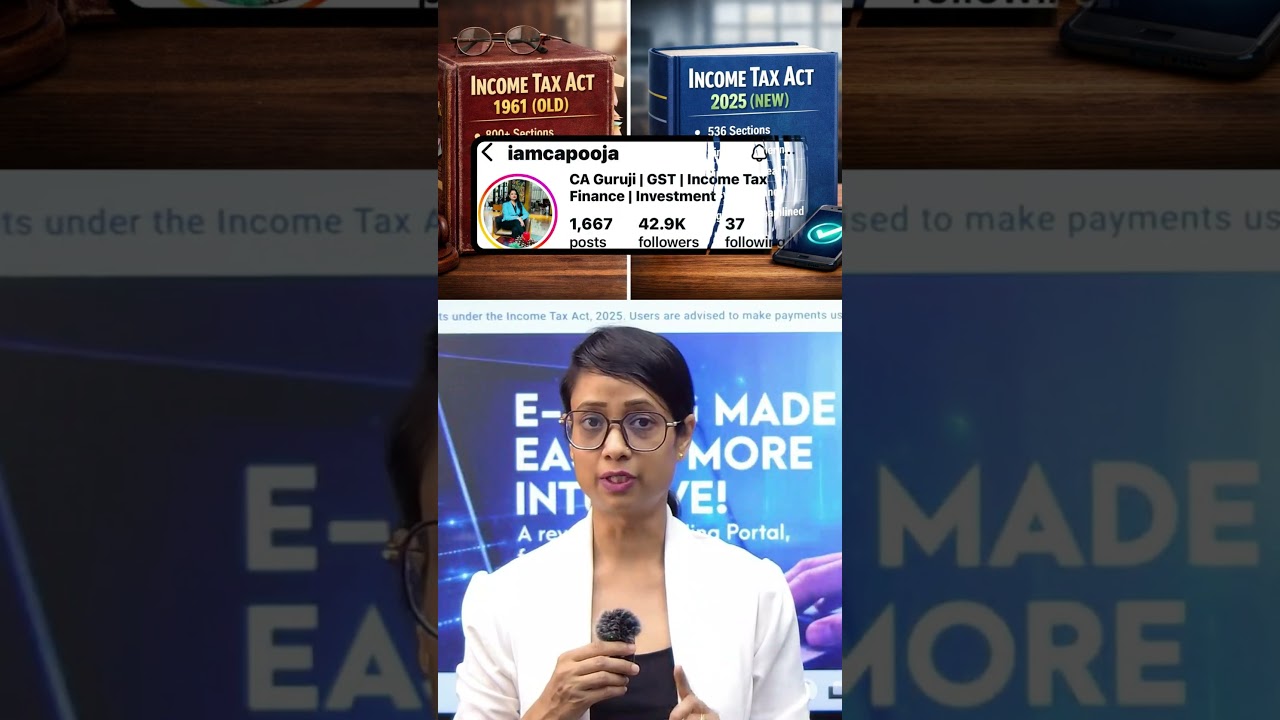 New Income Tax act 2025 vs.Old act Sections comparison in 1 minute #tax