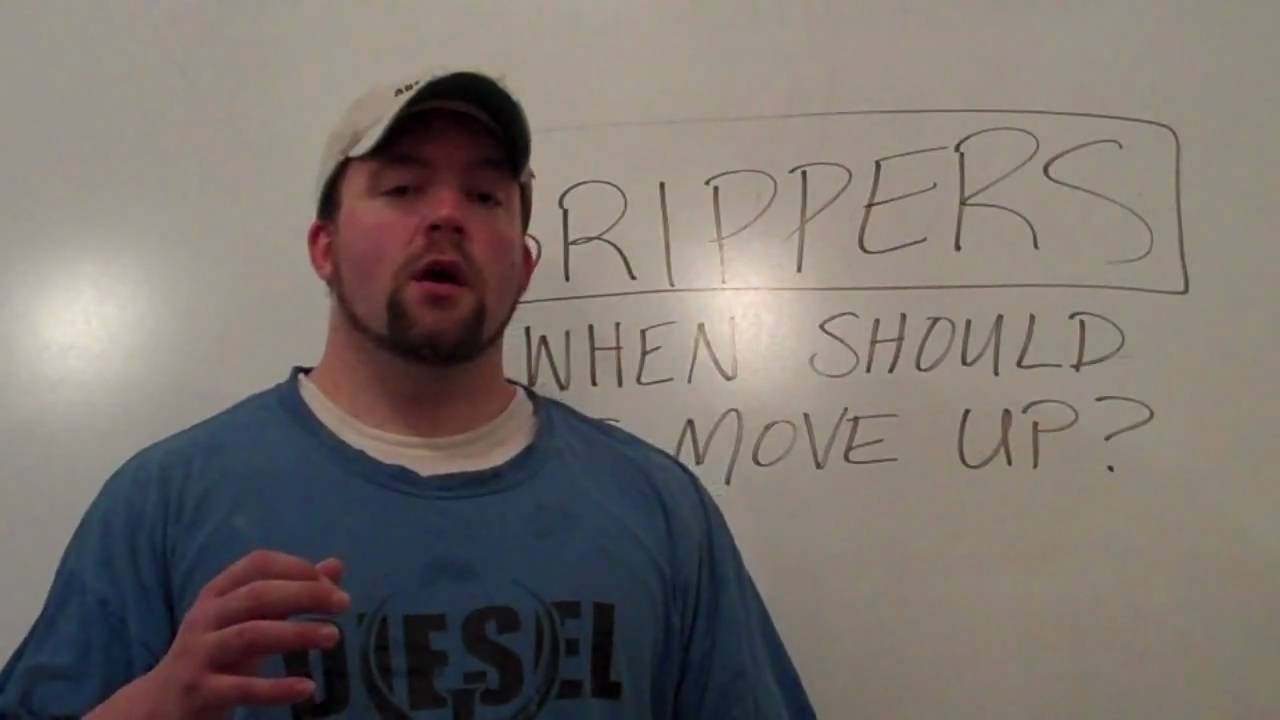 Gripper Training - When Should I Move Up in Grippers