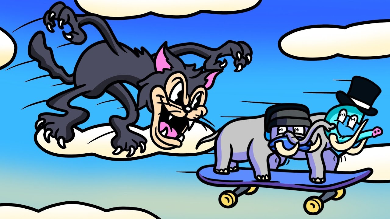 We Destroy the Town as Tiny Elephants in Punch Trunk!