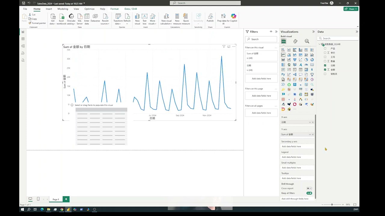05 Power BI Make a Dashboard