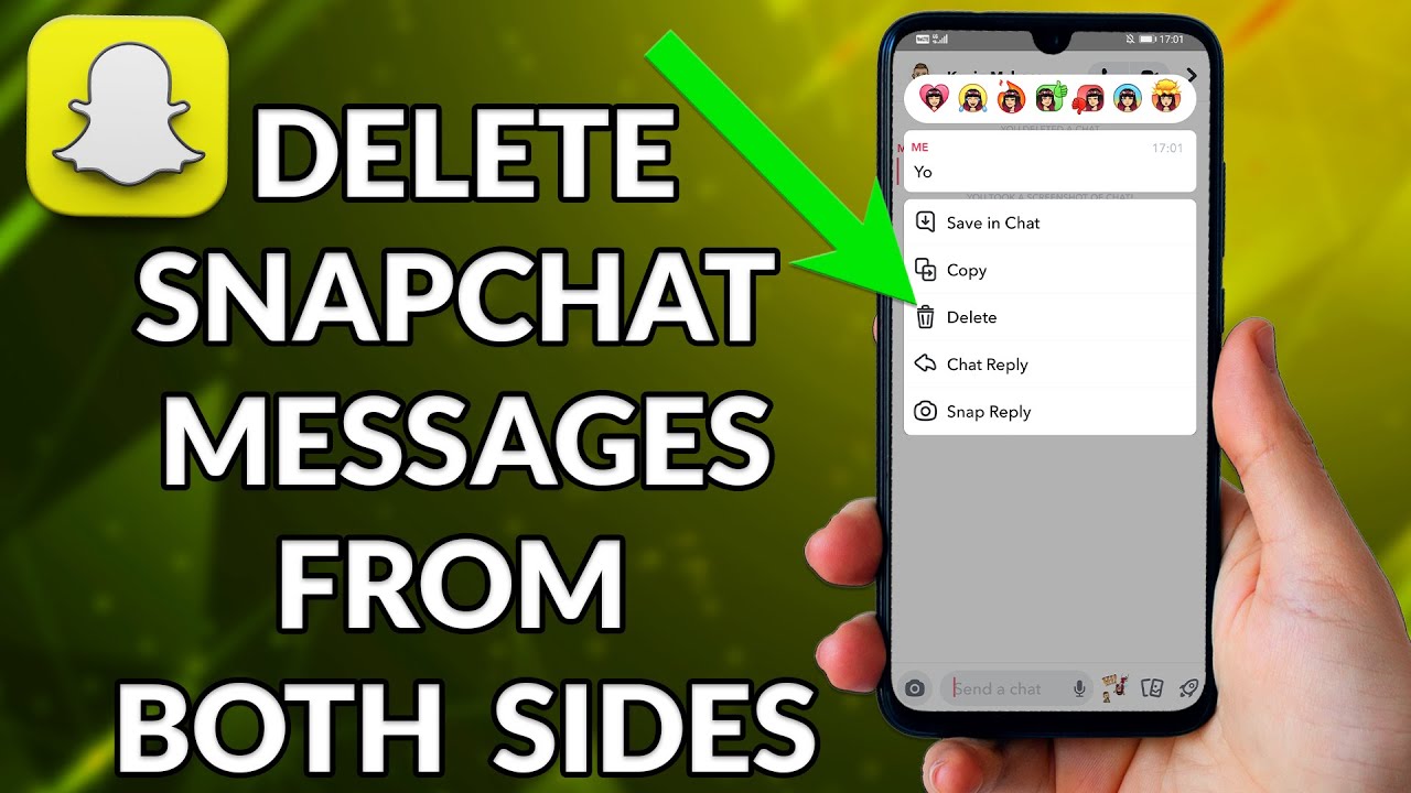 How To Permanently Delete Snapchat Messages From Both Sides