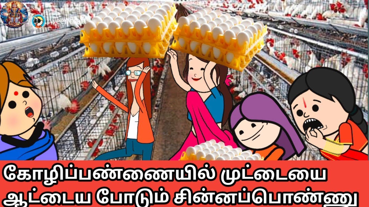 🤯‼️கோழிப்பண்ணையில் முட்டையை ஆட்டைய போடும் சின்னப்பொண்ணு Part-1@VSSPARK-n6c 