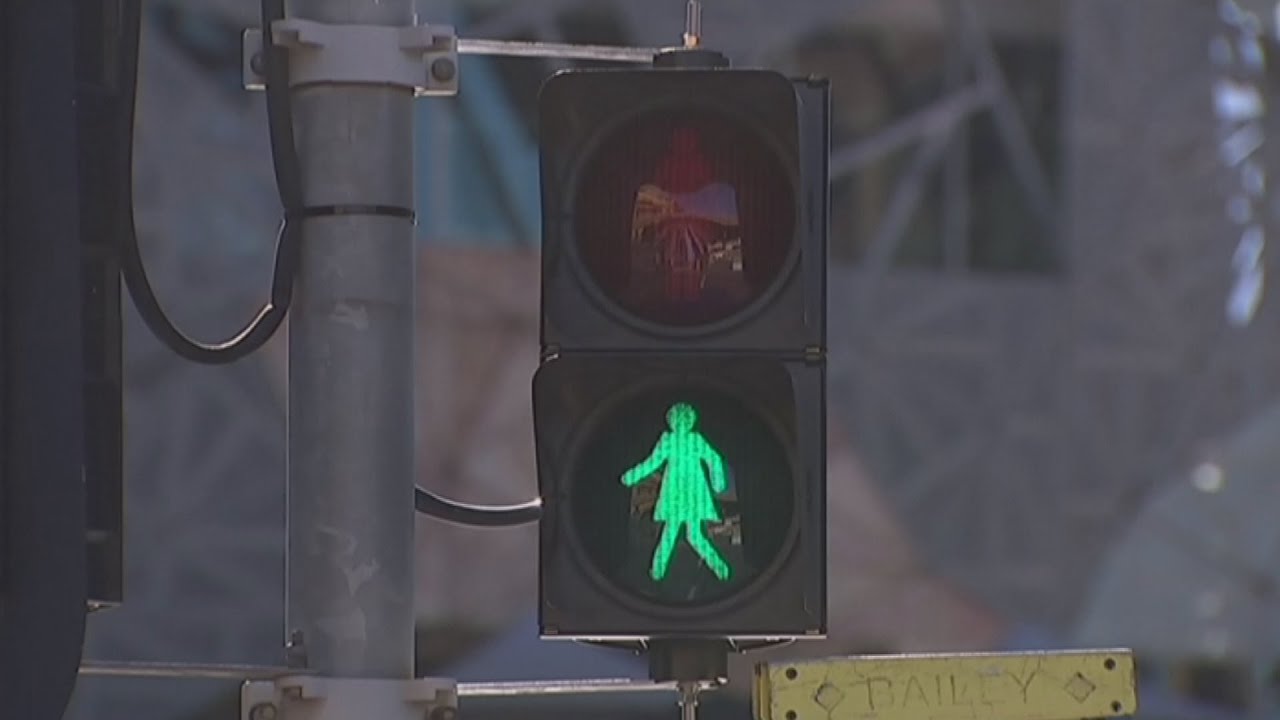 'Female' pedestrian crossing signals get the green light