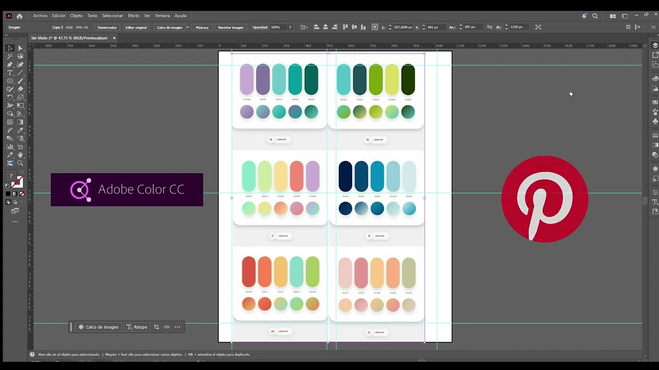 Elementos clave para diseñar una pieza gráfica en illustrator
