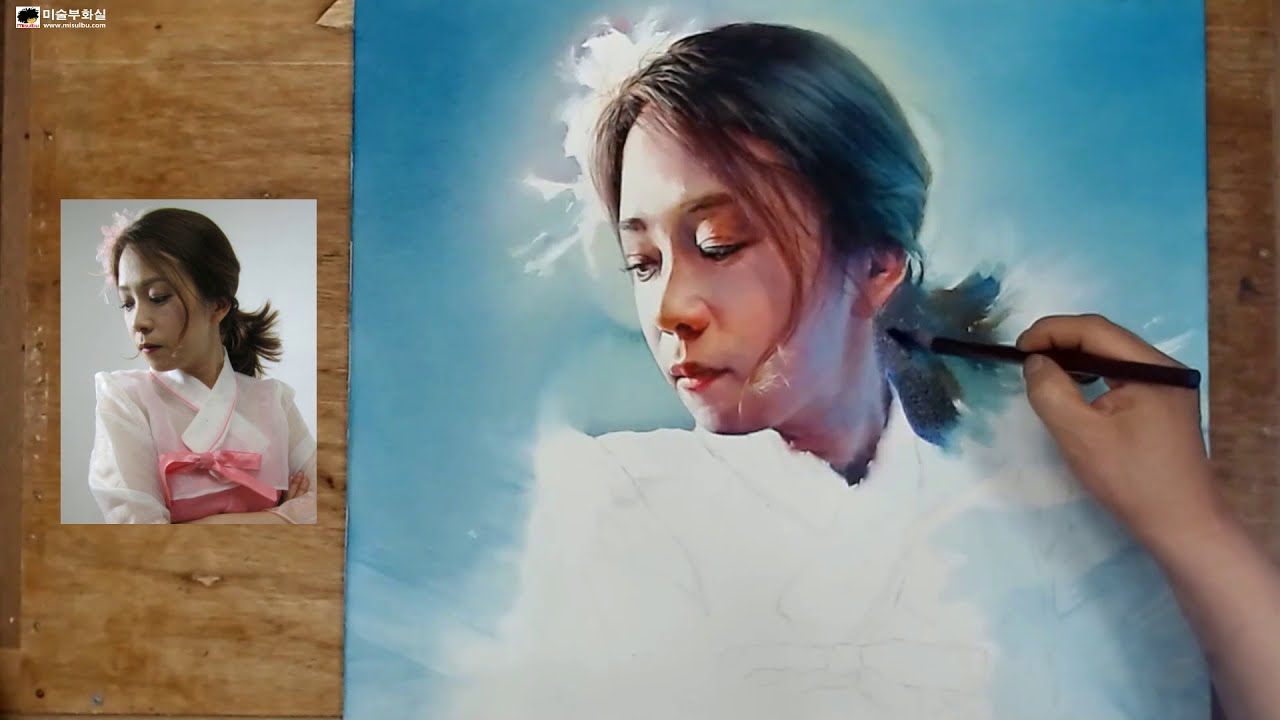 정아/Watercolor painting / 수채화 / 미술부화실