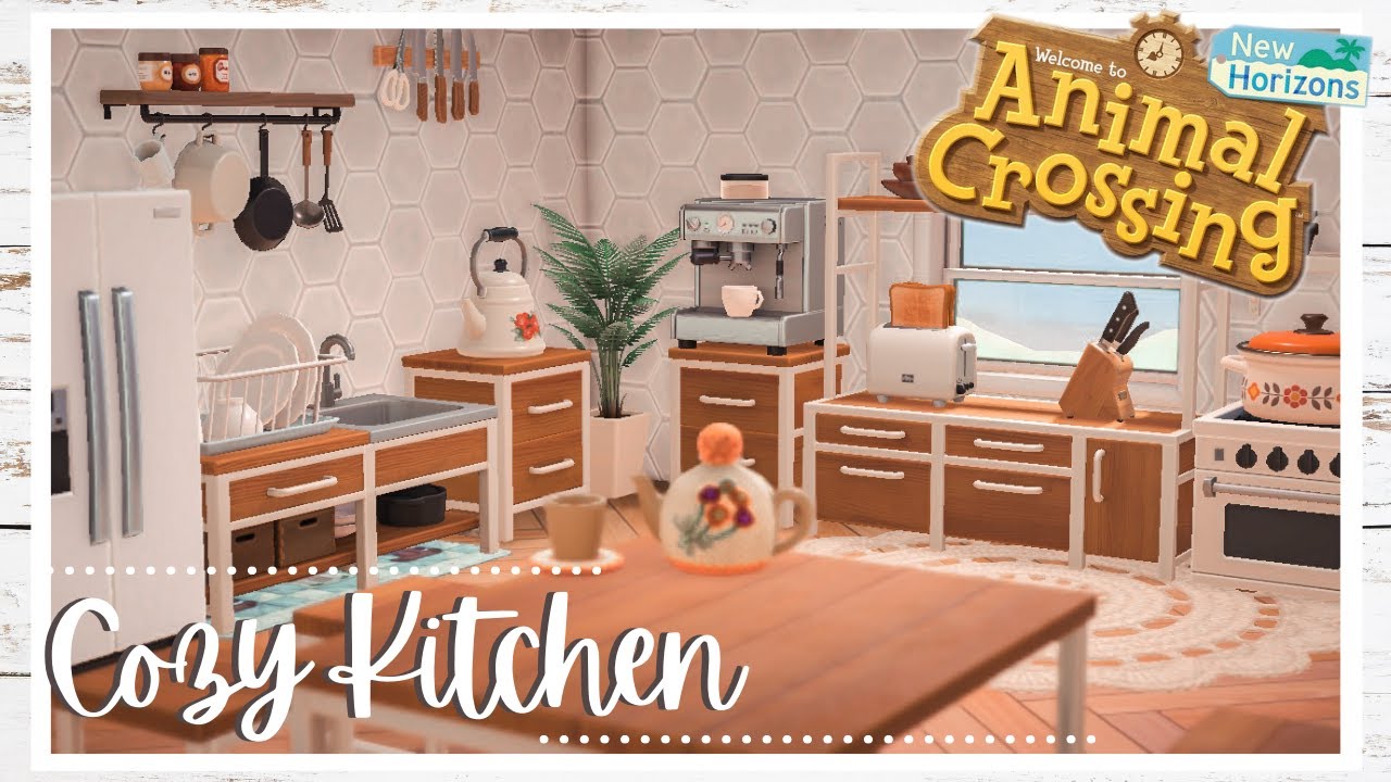 Cozy Kitchen Speed Build | Animal Crossing New Horizons