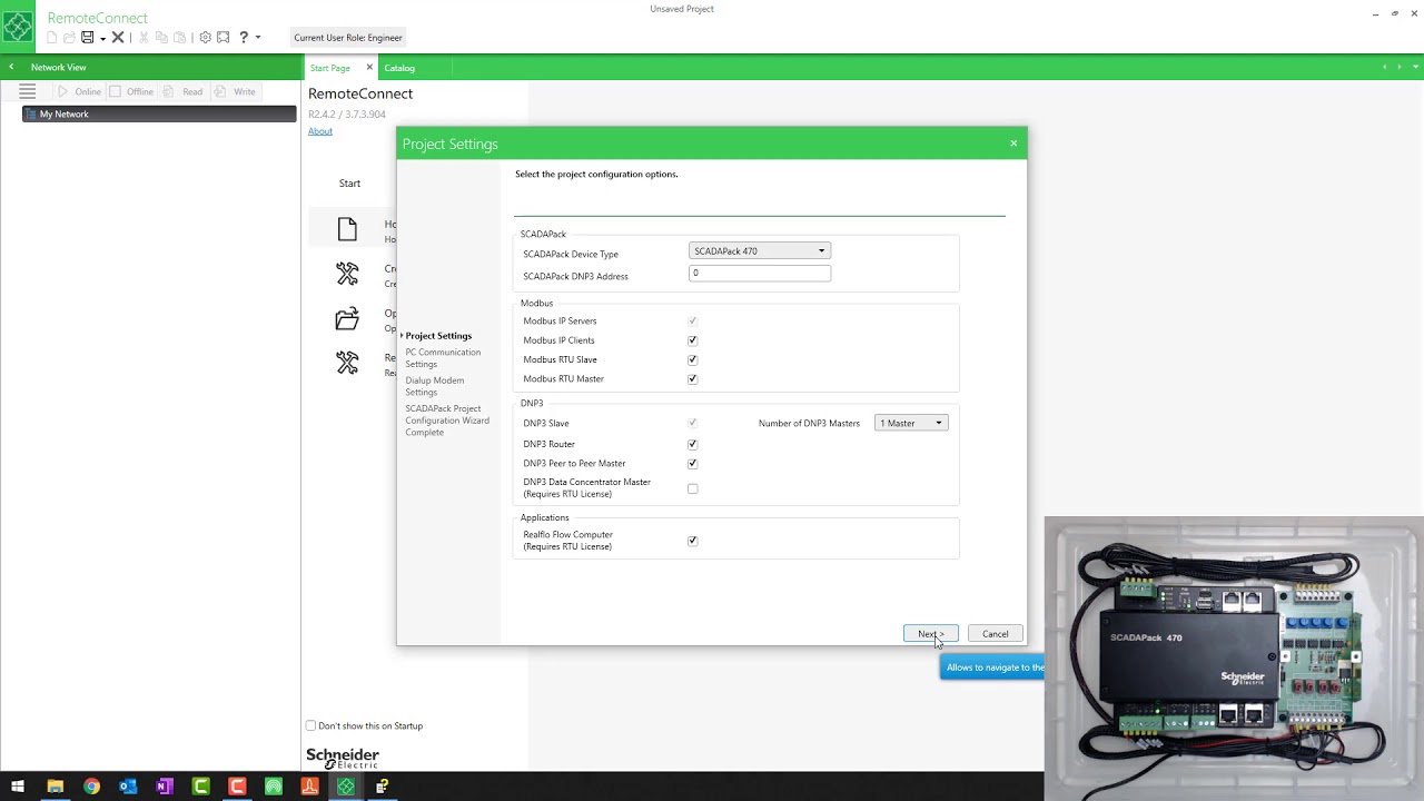 SCADAPack 470/474 - RemoteConnect Introduction