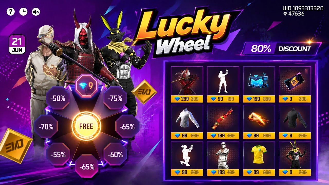June Mystery Shop Discount Confirm Date | New Event Free Fire Bangladesh Server |Free Fire New Event