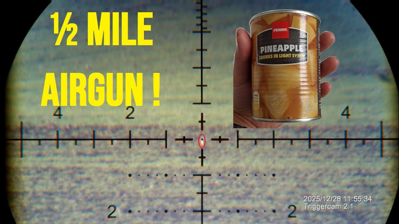 Shooter Movie Challenge – Soup Can Hit at Half Mile with a PCP Airgun