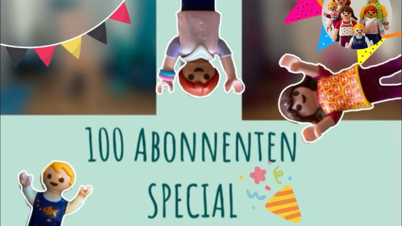 🫶🏻100 Abonnenten Special 🫶🏻//Kinderfilm//playmobil Familie Woll ⭐️￼￼