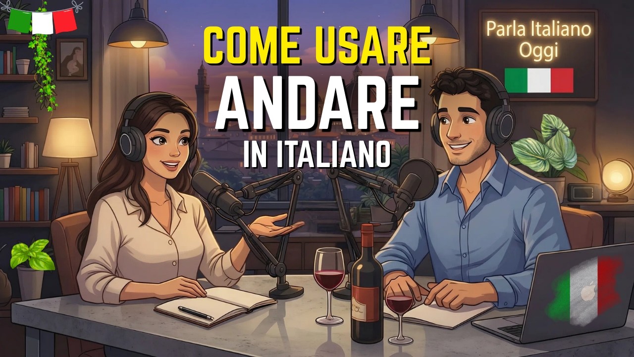 How Italians Use ANDARE in Daily Conversation | Easy Italian for Beginners #italianpodcast