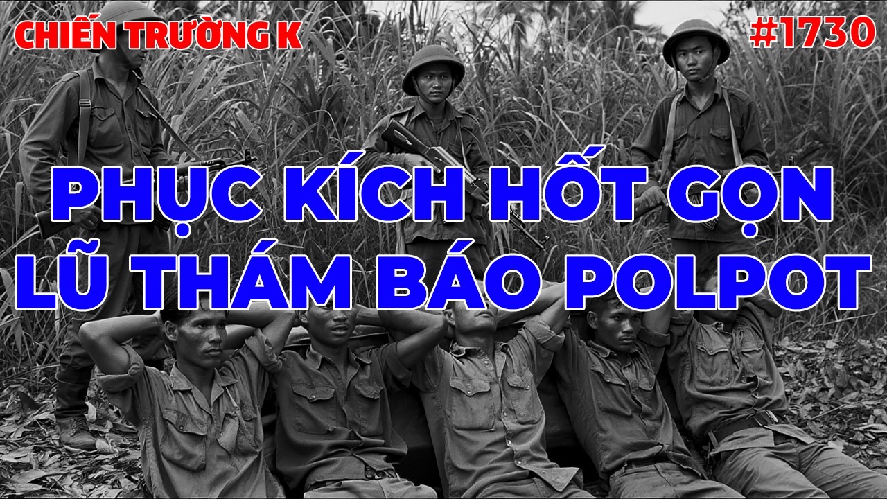 PHỤC KÍCH HỐT GỌN LŨ THÁM BÁO POLPOT | CHIẾN TRƯỜNG K | #1730