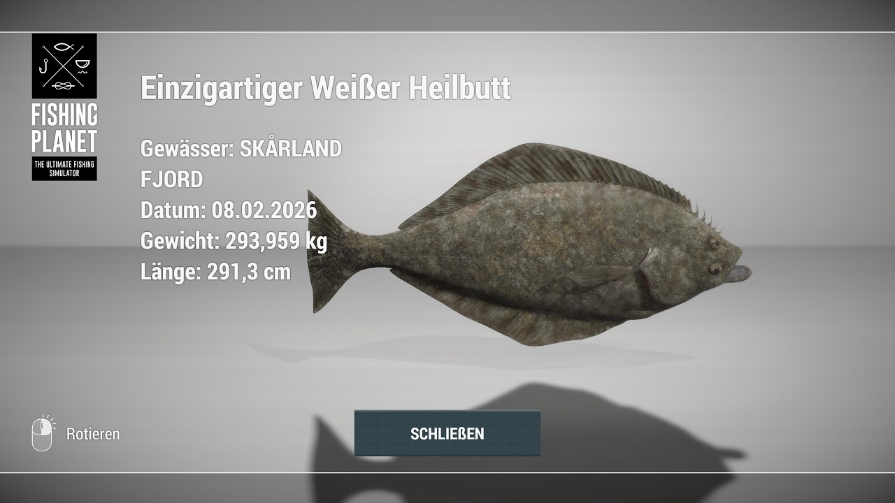 Fishing Planet - Einzigartiger Weißer Heilbutt Guide (Remake)