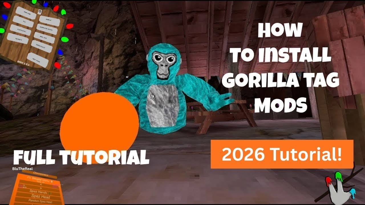 Как установить модификации для Gorilla Tag | Полное руководство, работающее с 2026 года