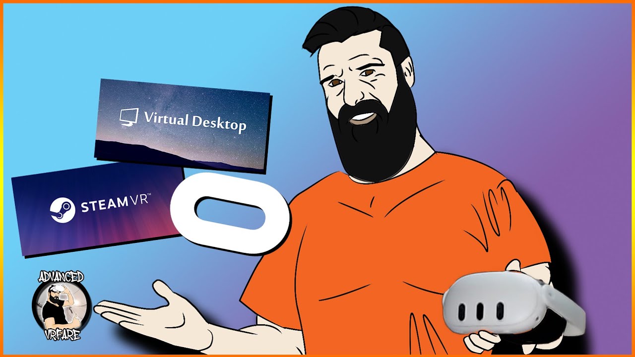 PCVR con Quest 3 Link, Air Link, SteamVR e Virtual Desktop