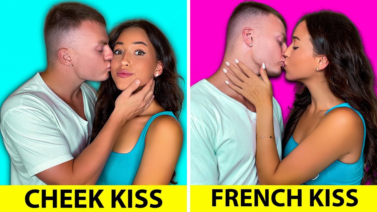 25 TYPES OF KISSES!