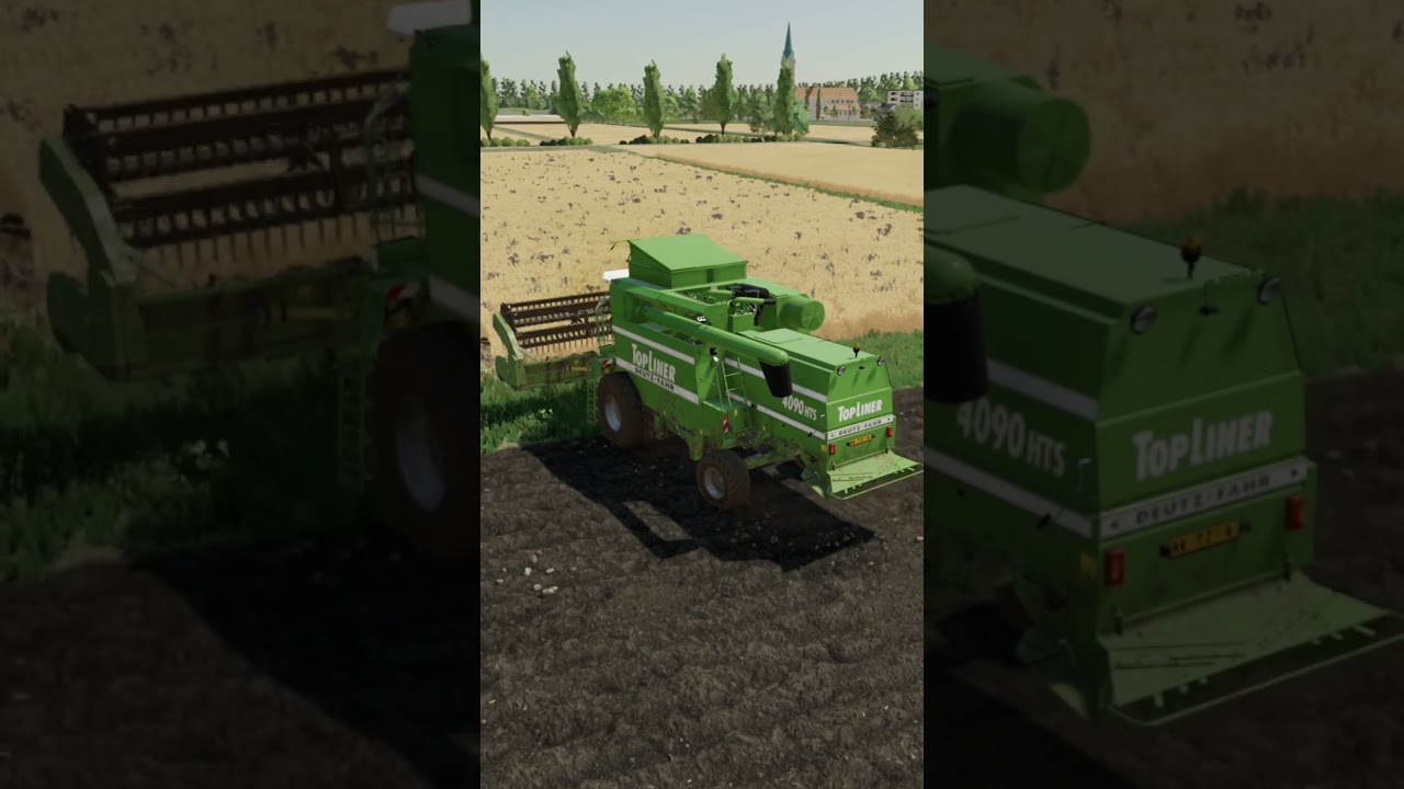 wheat harvester fs22 #farmingmods #fs22 #gaming