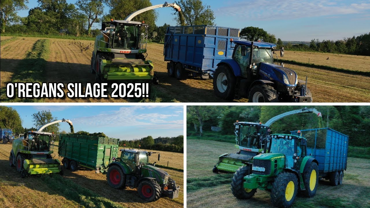 O'Regan Agri Silage 2025 in Enniskean Co.Cork!! ~ Claas Jaguar 870
