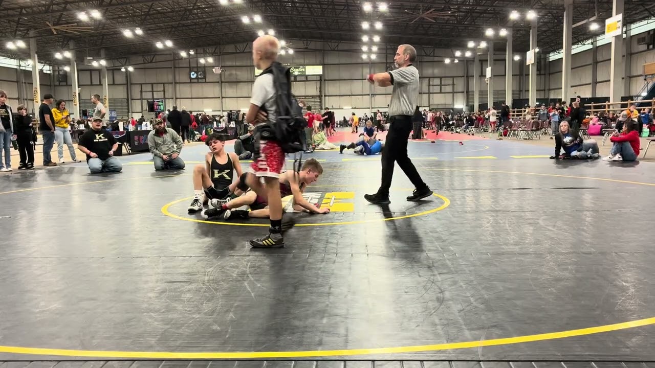Idaho middle school championship tournament. 12/20/25 Owen's 9th match 