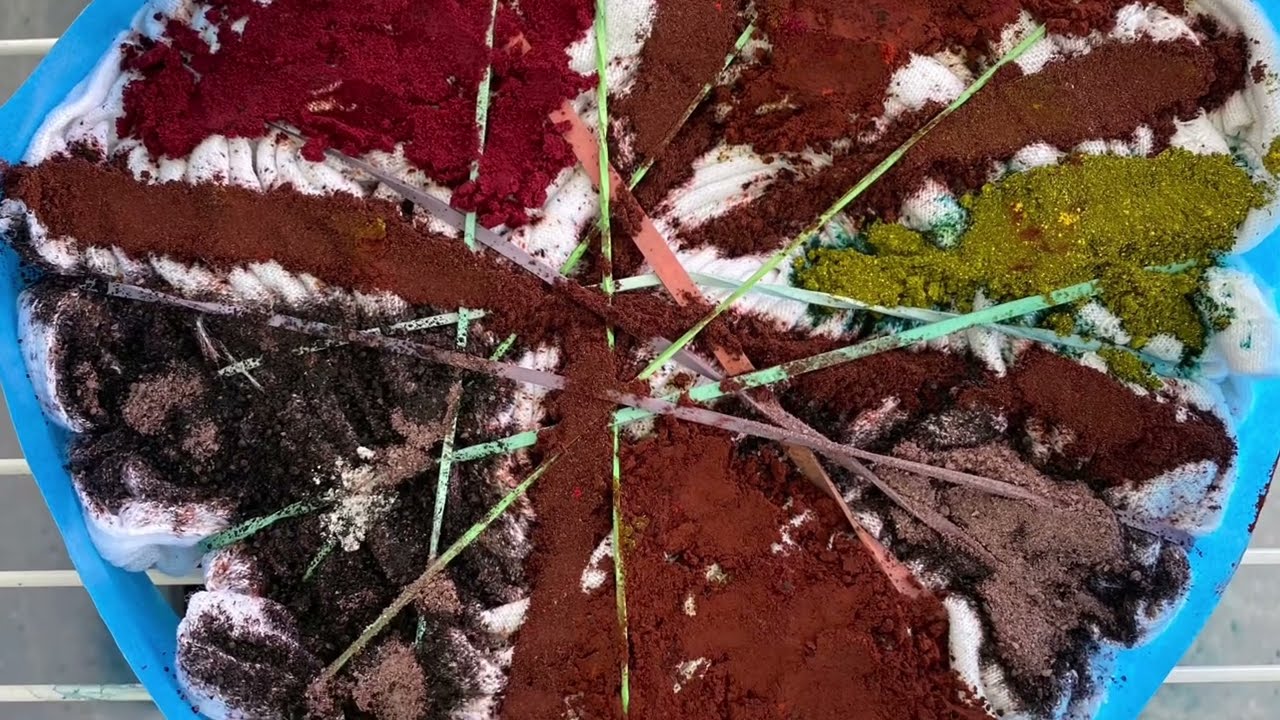 Tie Dye Reveal Video 1 of 3 Shirts Liquid Ice Dye Mandala Spine Pleat Spiral Space Captain Creations