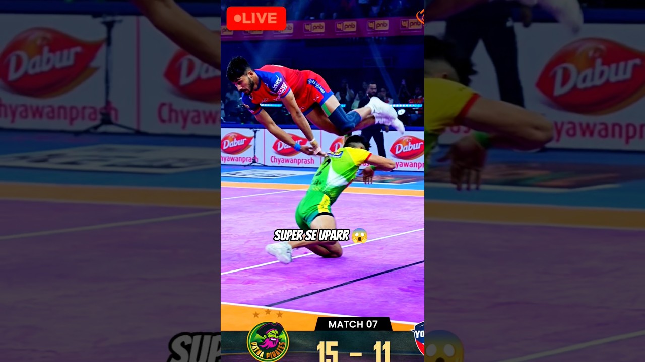 Super se Uperr 😱😱🔥 #shorts #kabaddi #kabaddilife #prokabaddi