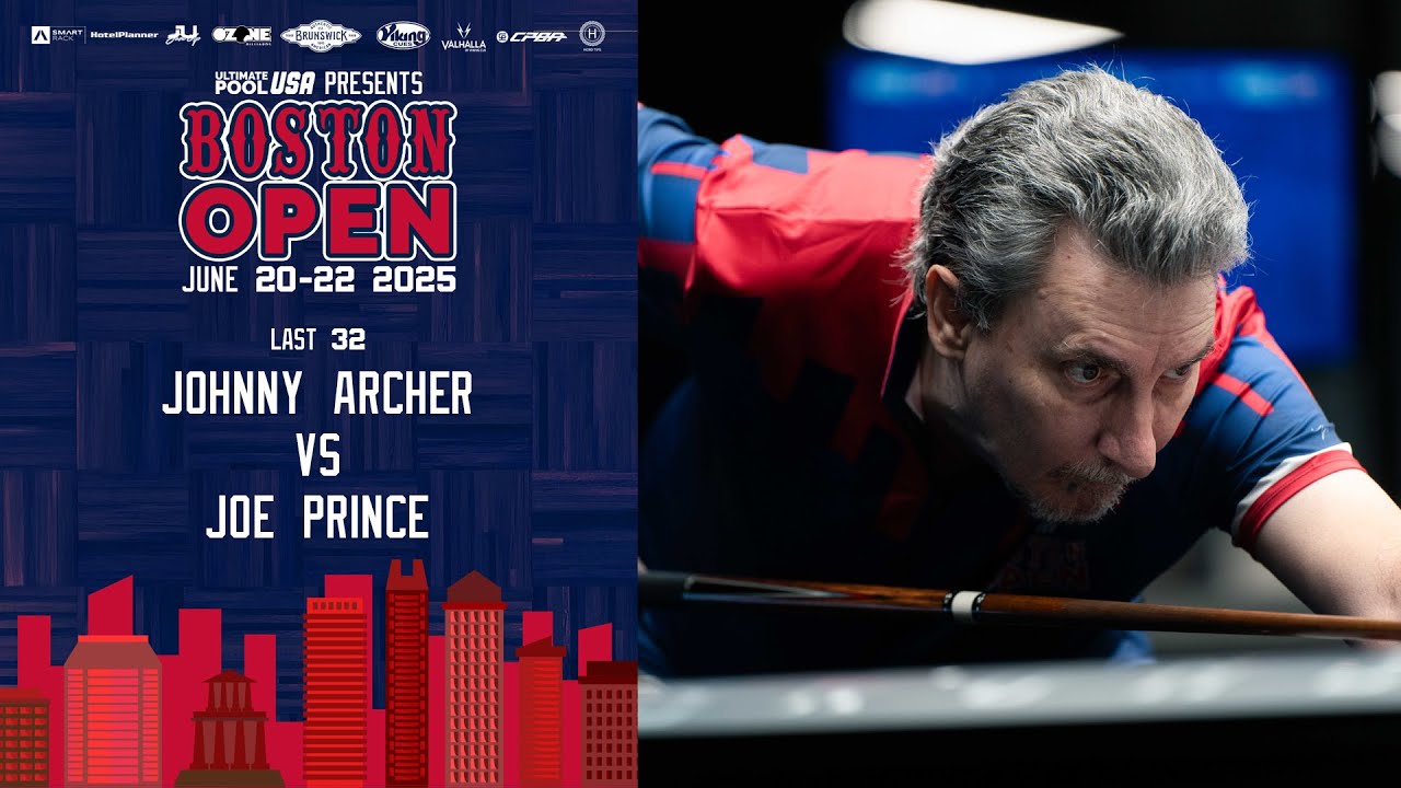 Джонни Арчер против Джо Принса | Последние 32 | Boston Open